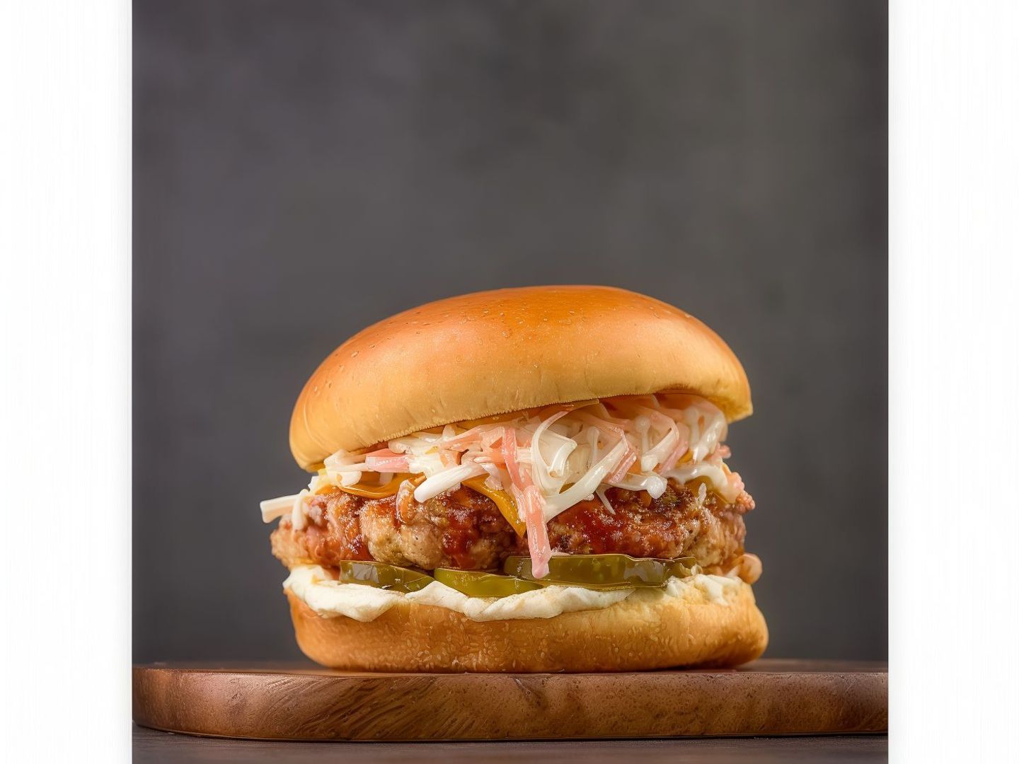 Chili Chicken Burger