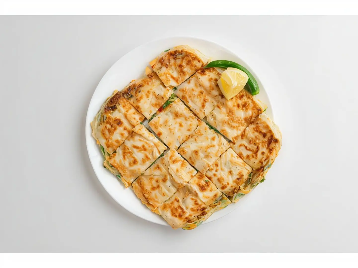 Chicken With Cheddar Cheese Mutabbak