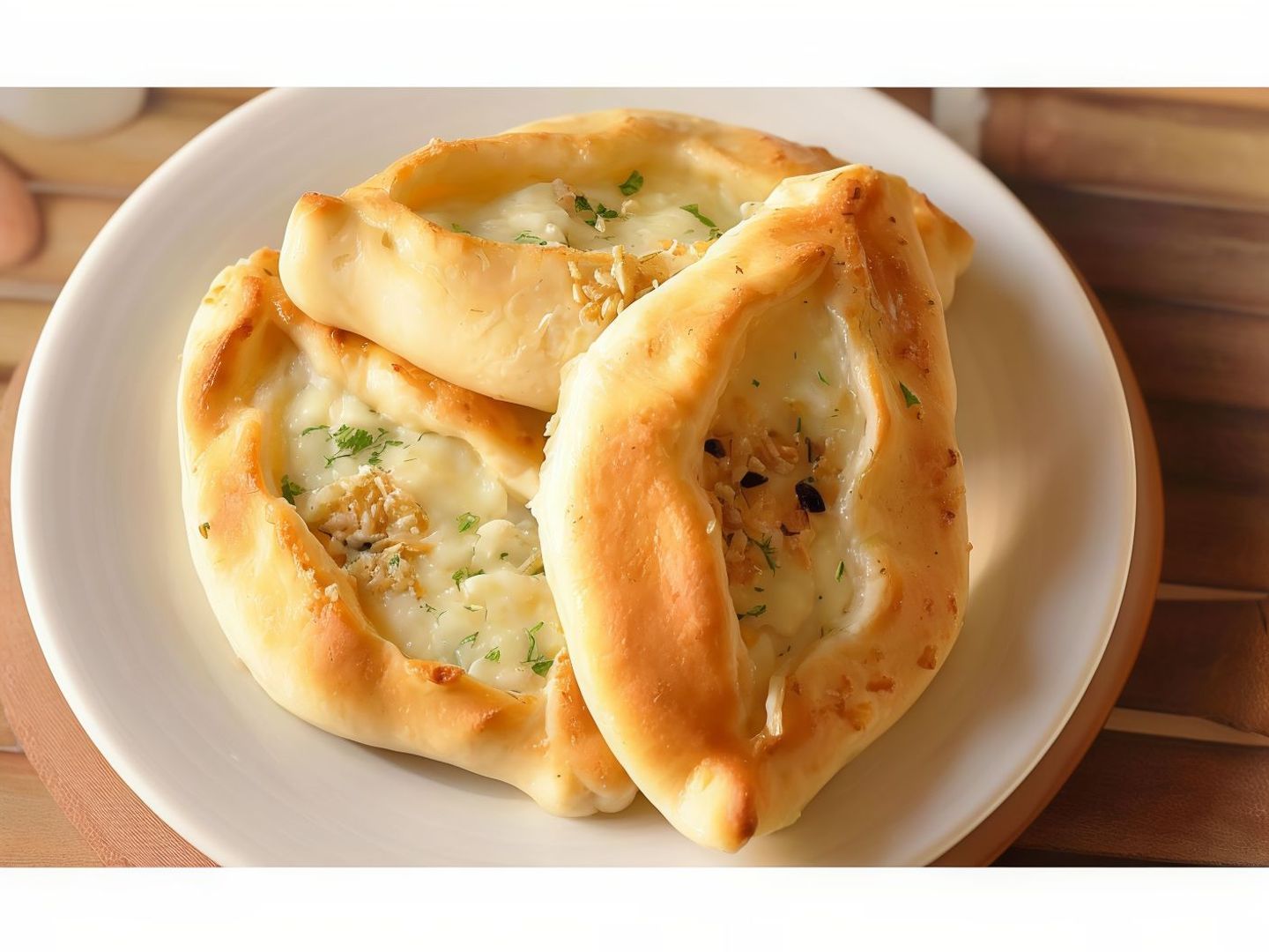 فطيرة جبنة كيري بالموزريلا