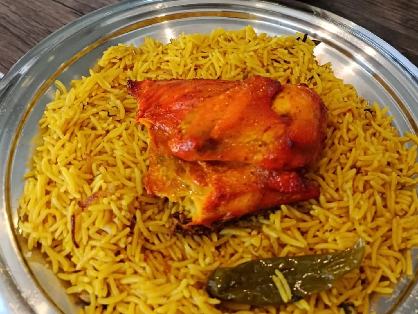 Quarter Chicken Breast With Rice