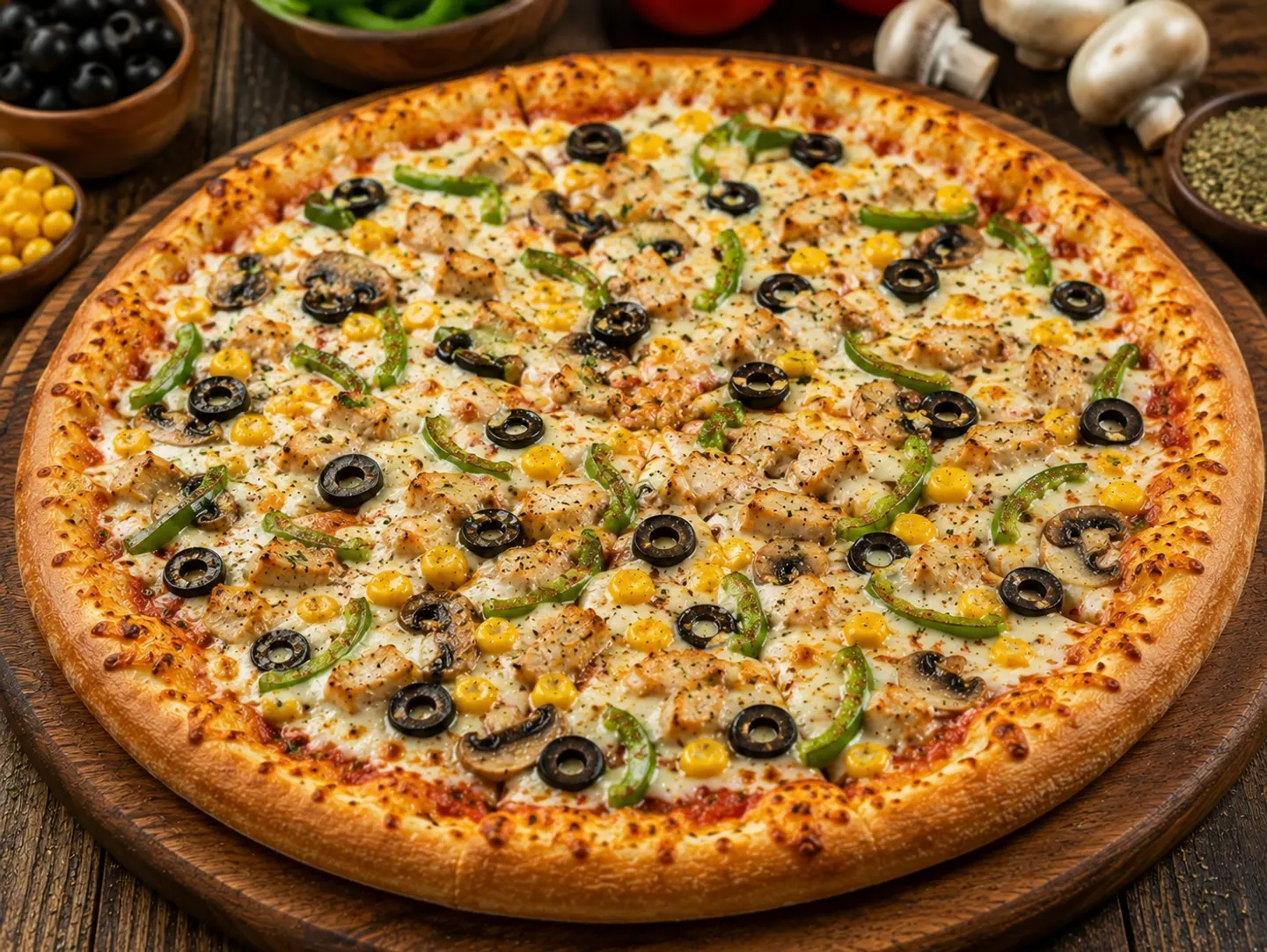Bird's Nest Pizza