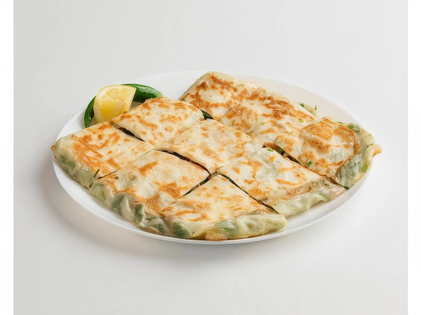 Tuna Mutabbak With White Cheese