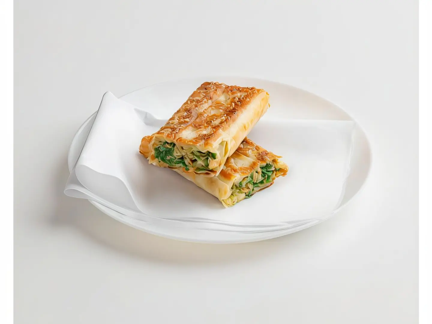 Vegetable Mutabbak Roll