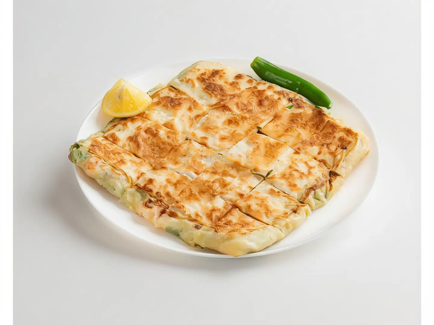 White Cheese Vegetables Mutabbak