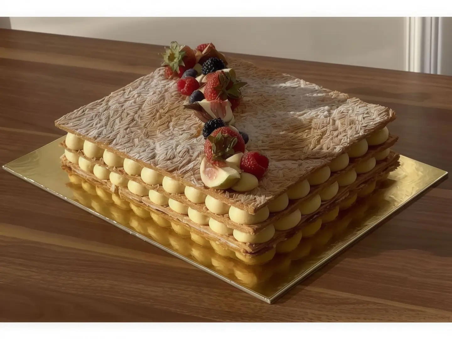 Mille Feuille Cake