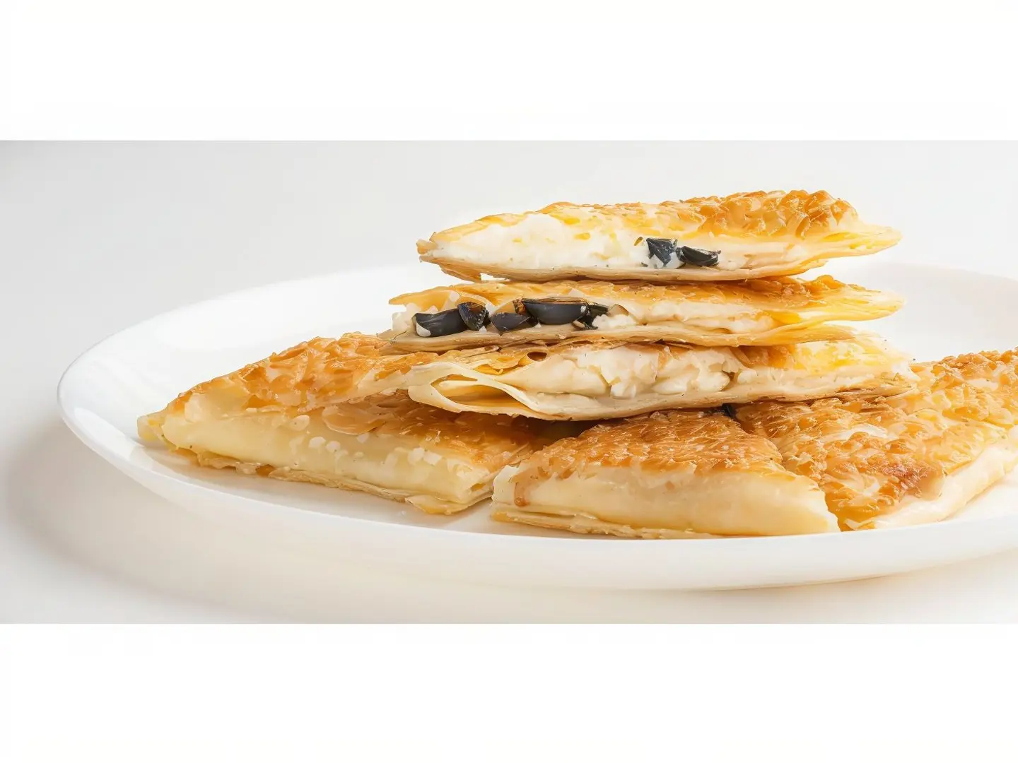 White Cheese And Olive Pie