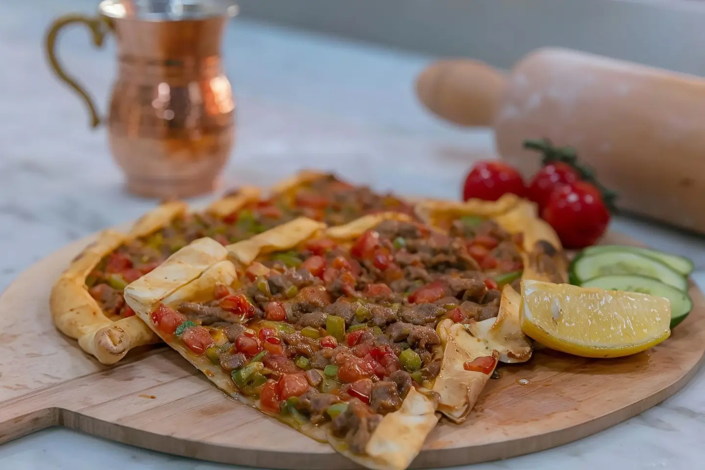 لحمة مع دبس رمان