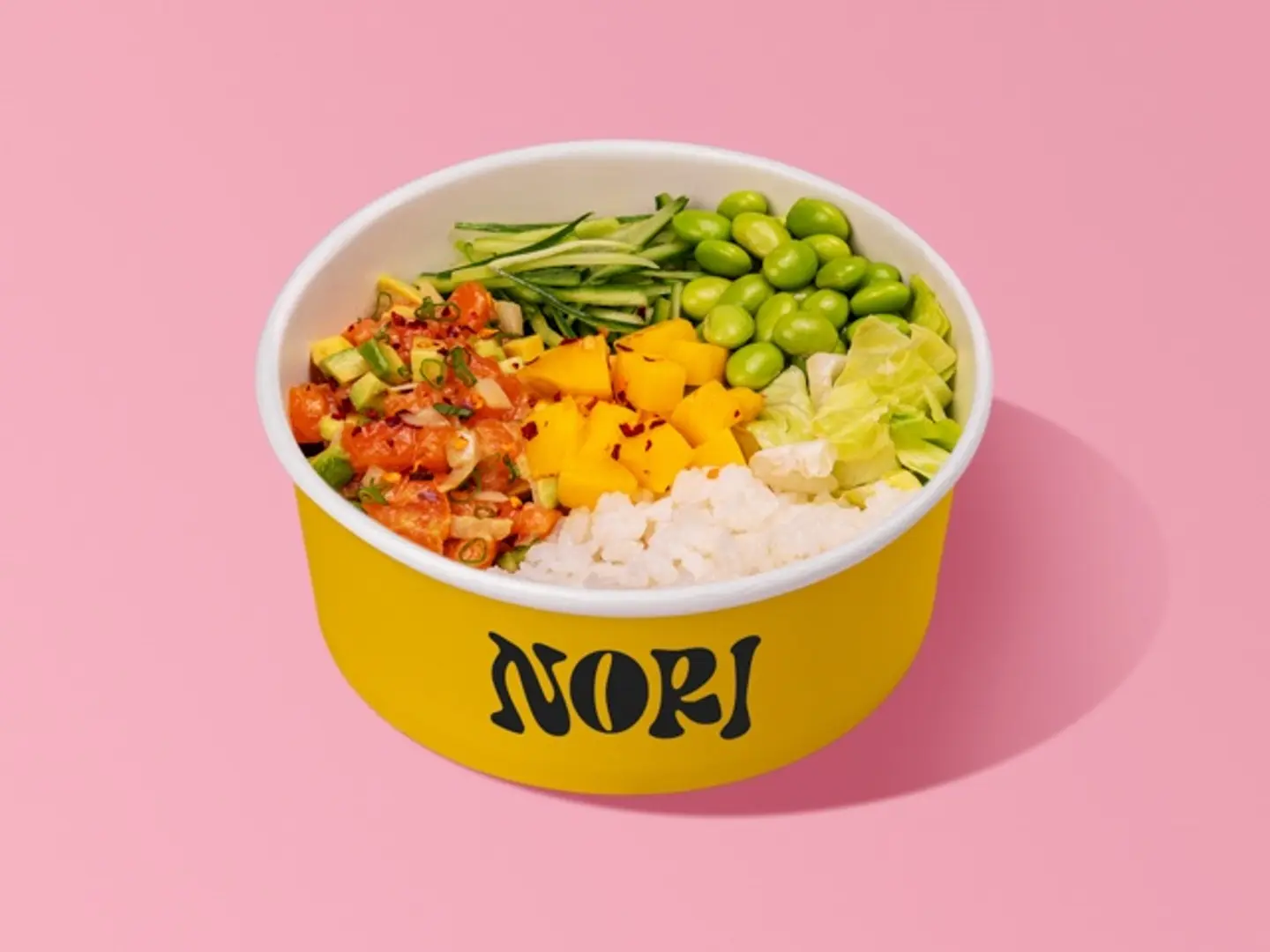 سبايسي سلمون سالاد