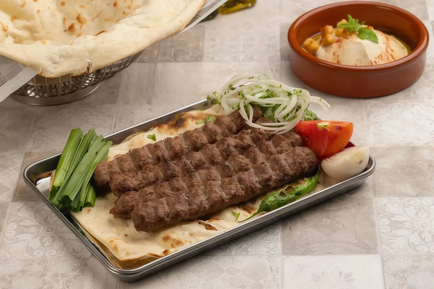 نصف كيلو كباب لحم