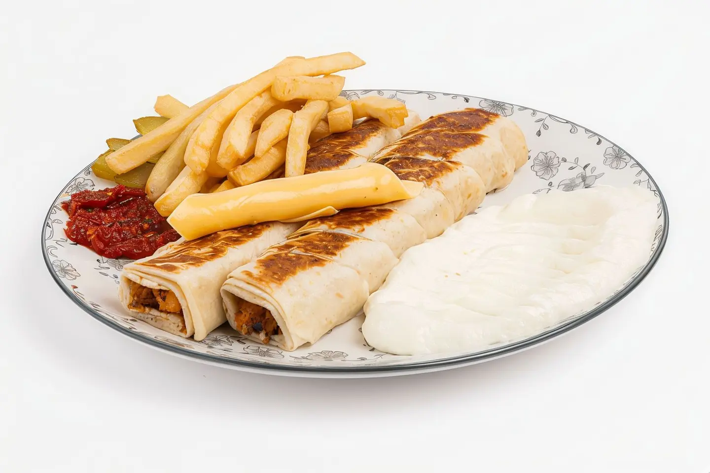 صحن عربي بالجبنة - كبير