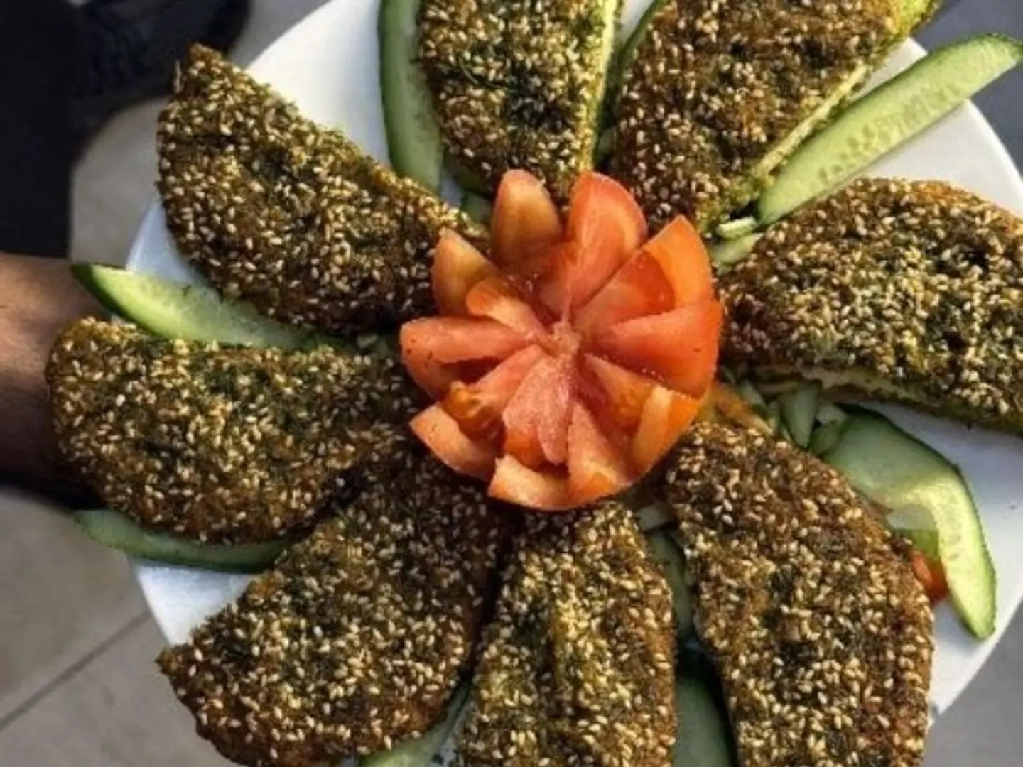 طبق طعميه ساده 4 قرص