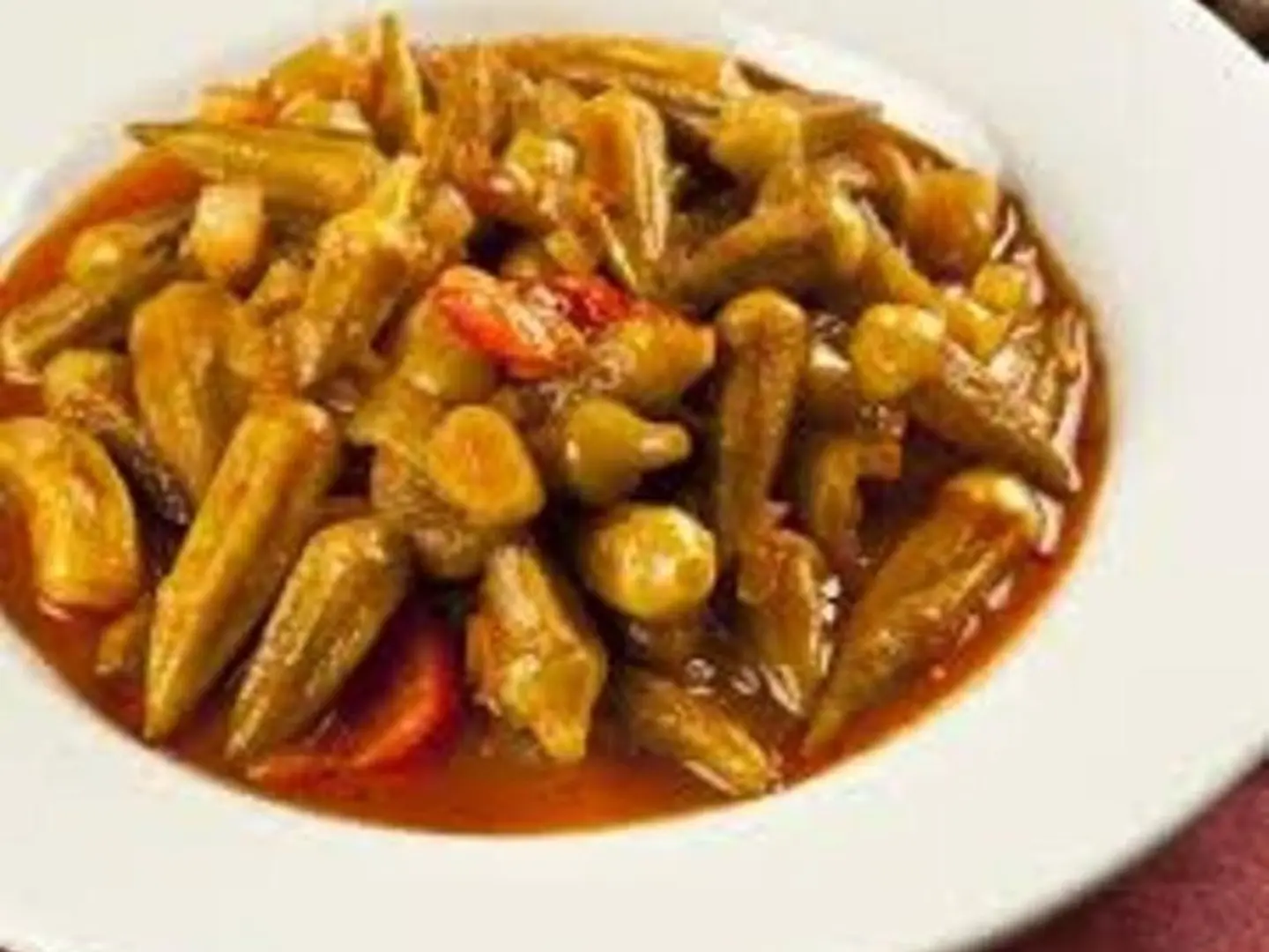 طاجن باميه سادة