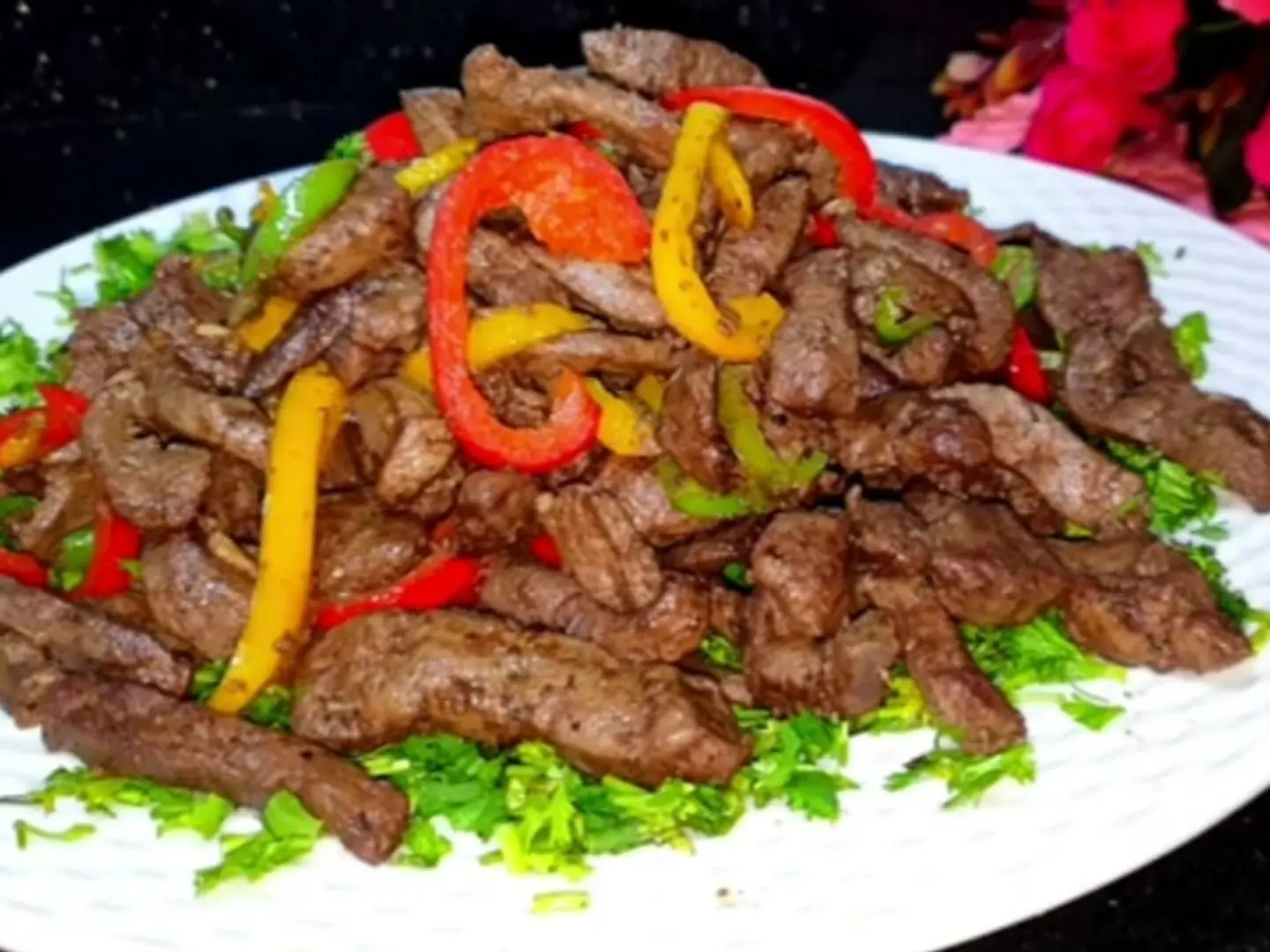 طبق كبدة اسكندرانى