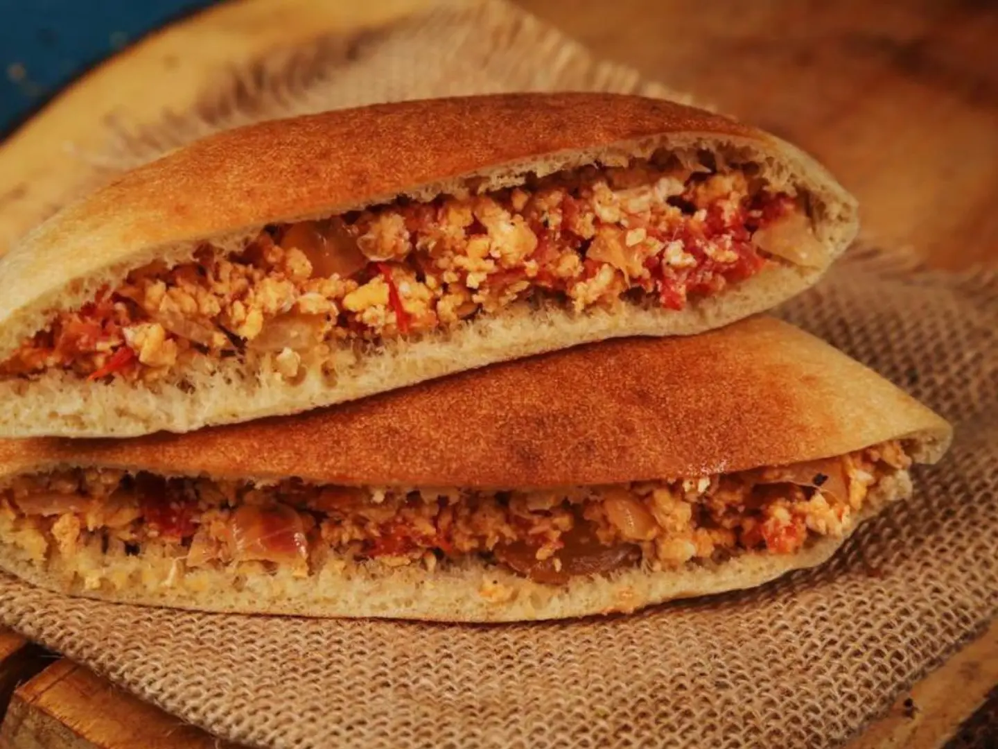 سندوتش بيض شكشوكة