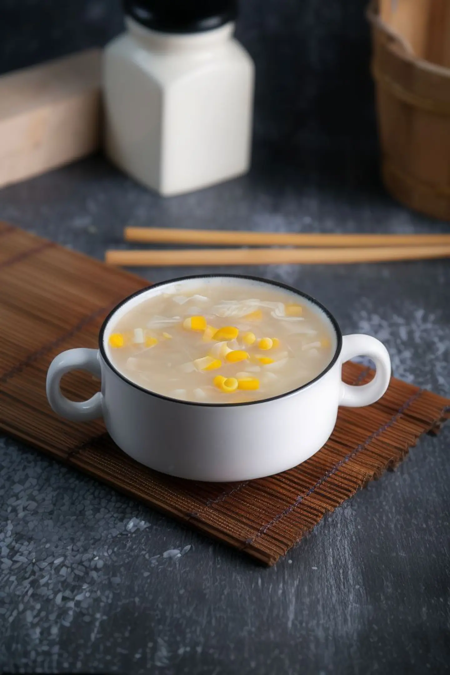 شوربة الذرة بالدجاج