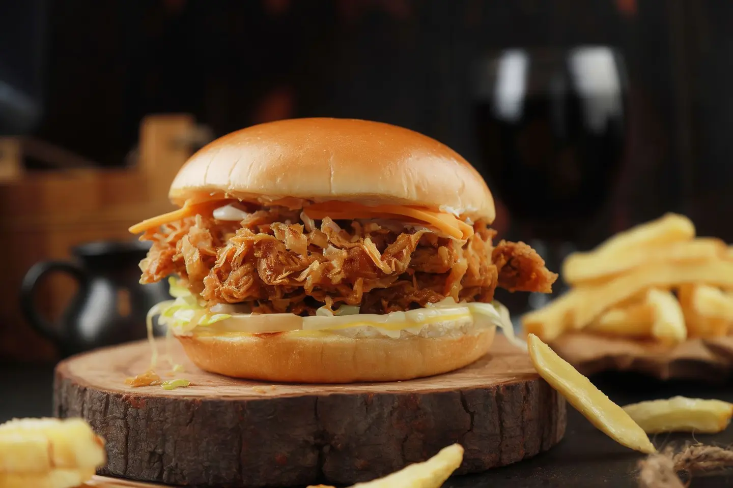 كرنشي زنجر برجر