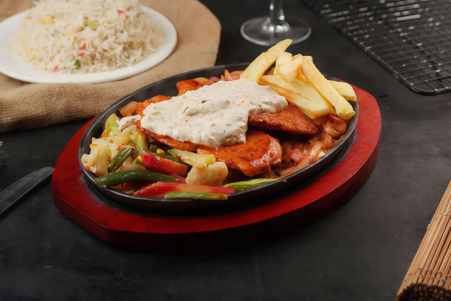 ستيك الطرخون دجاج