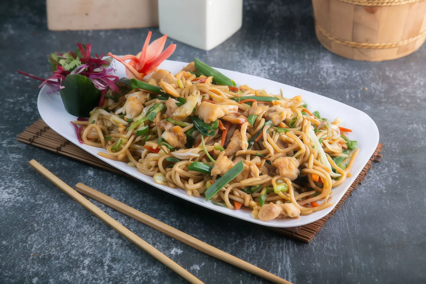 دجاج تشاو مين