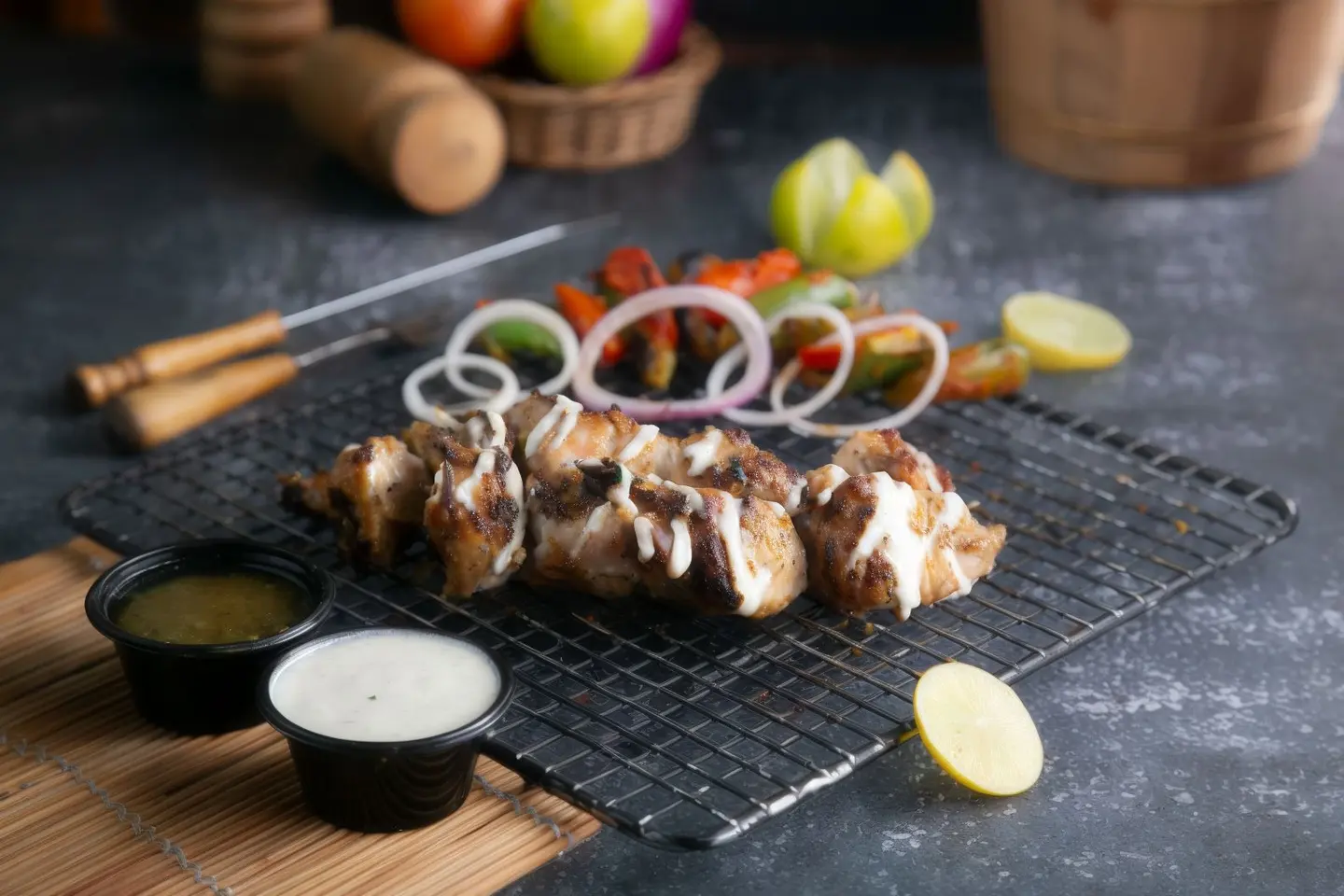 دجاج أوصال بالكريم