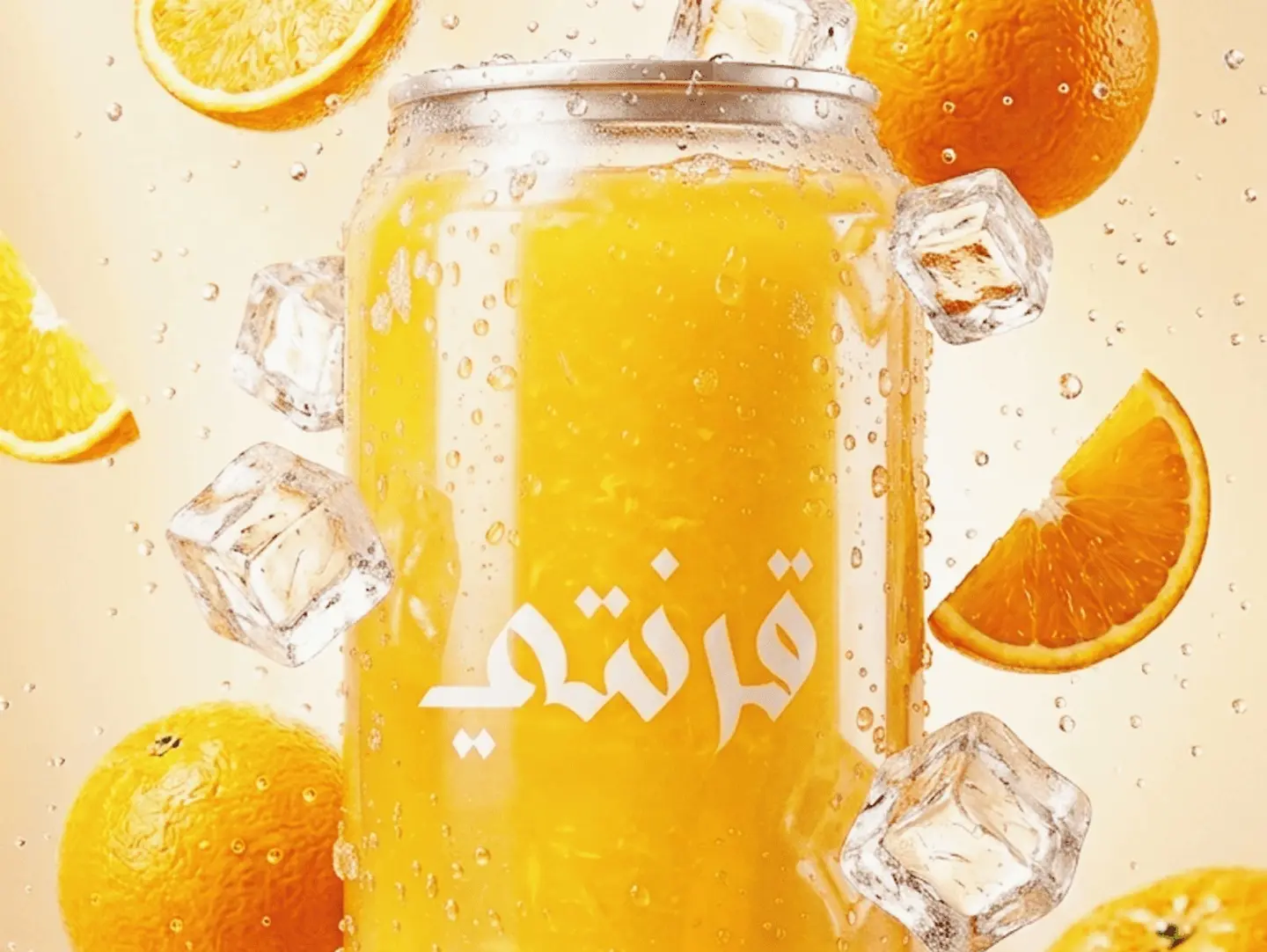 عصير برتقال طازج
