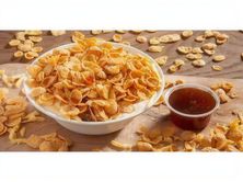 عريكة ملكي مع الجبن والكورن فلكس