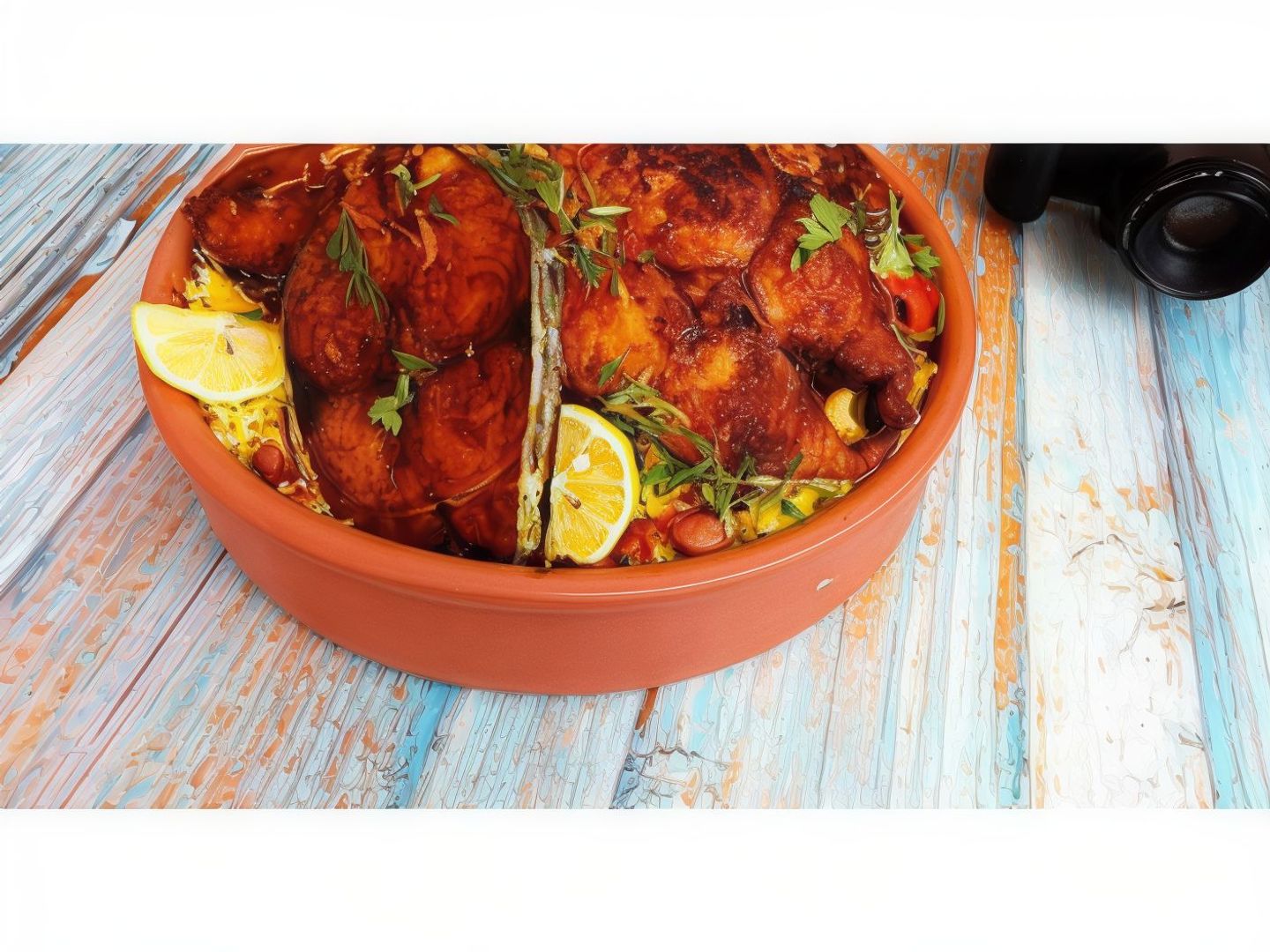 Mackerels Tagine With Olive Oil