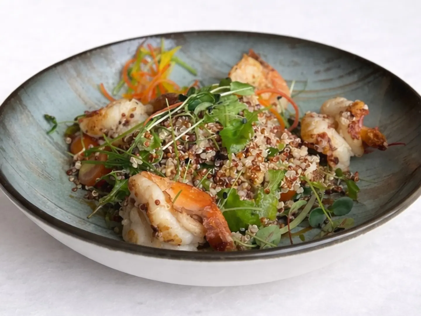 Grilled Shrimp Quinoa