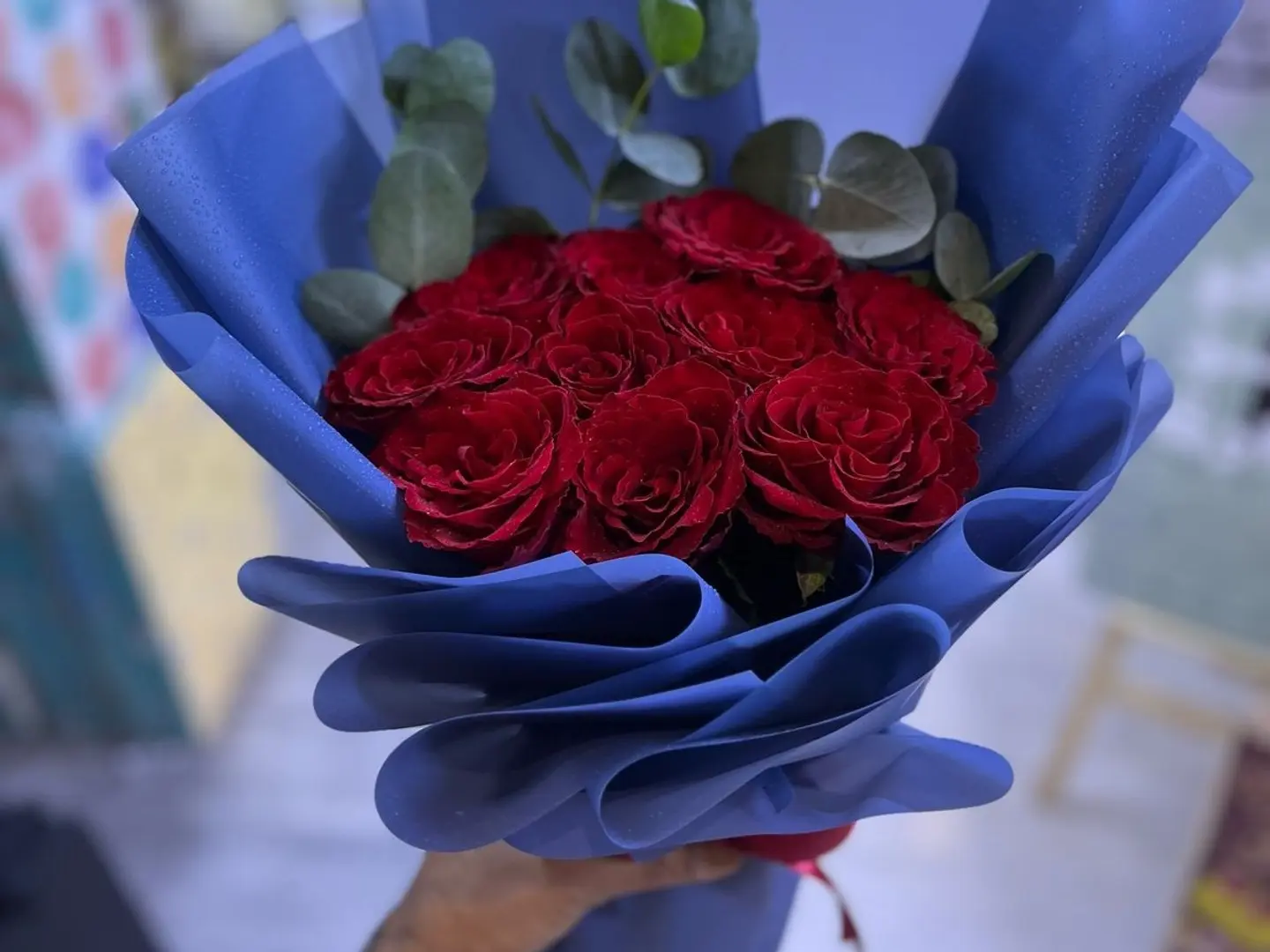 Red Rose Bouquet Packaging