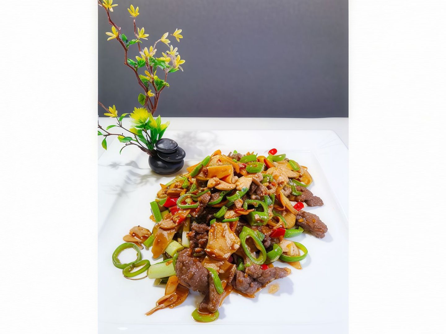 C15 Old Changsha Stirfried Beef And Chicken
