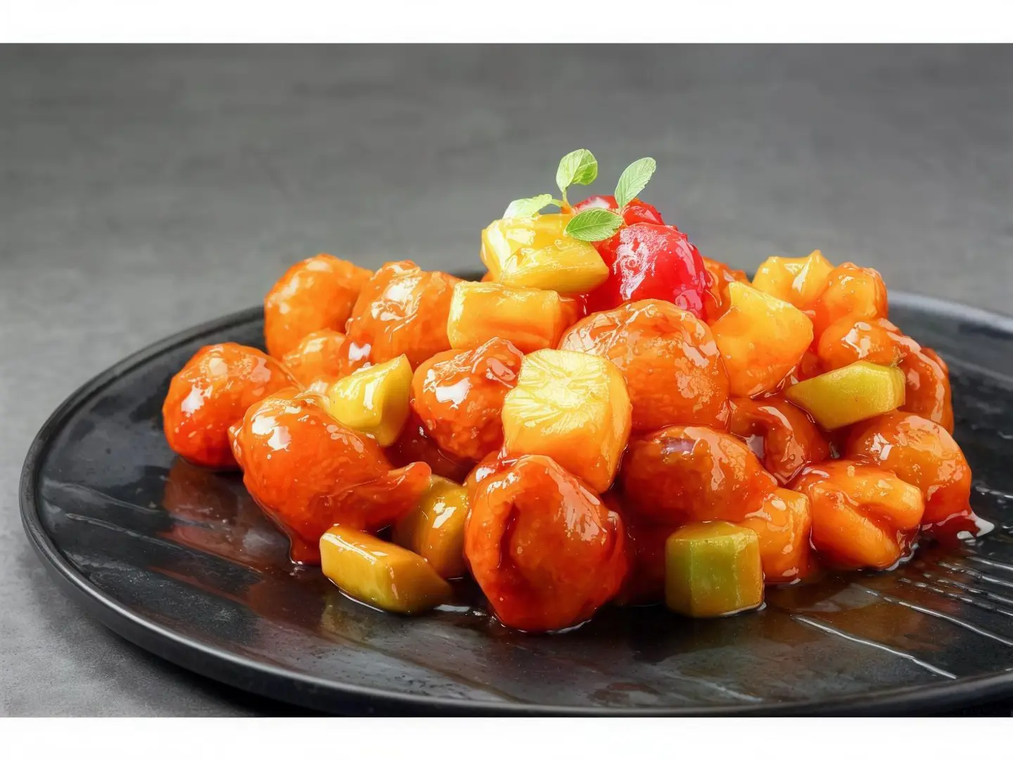 C11 Sweet Pineapple Sweet And Sour Chicken