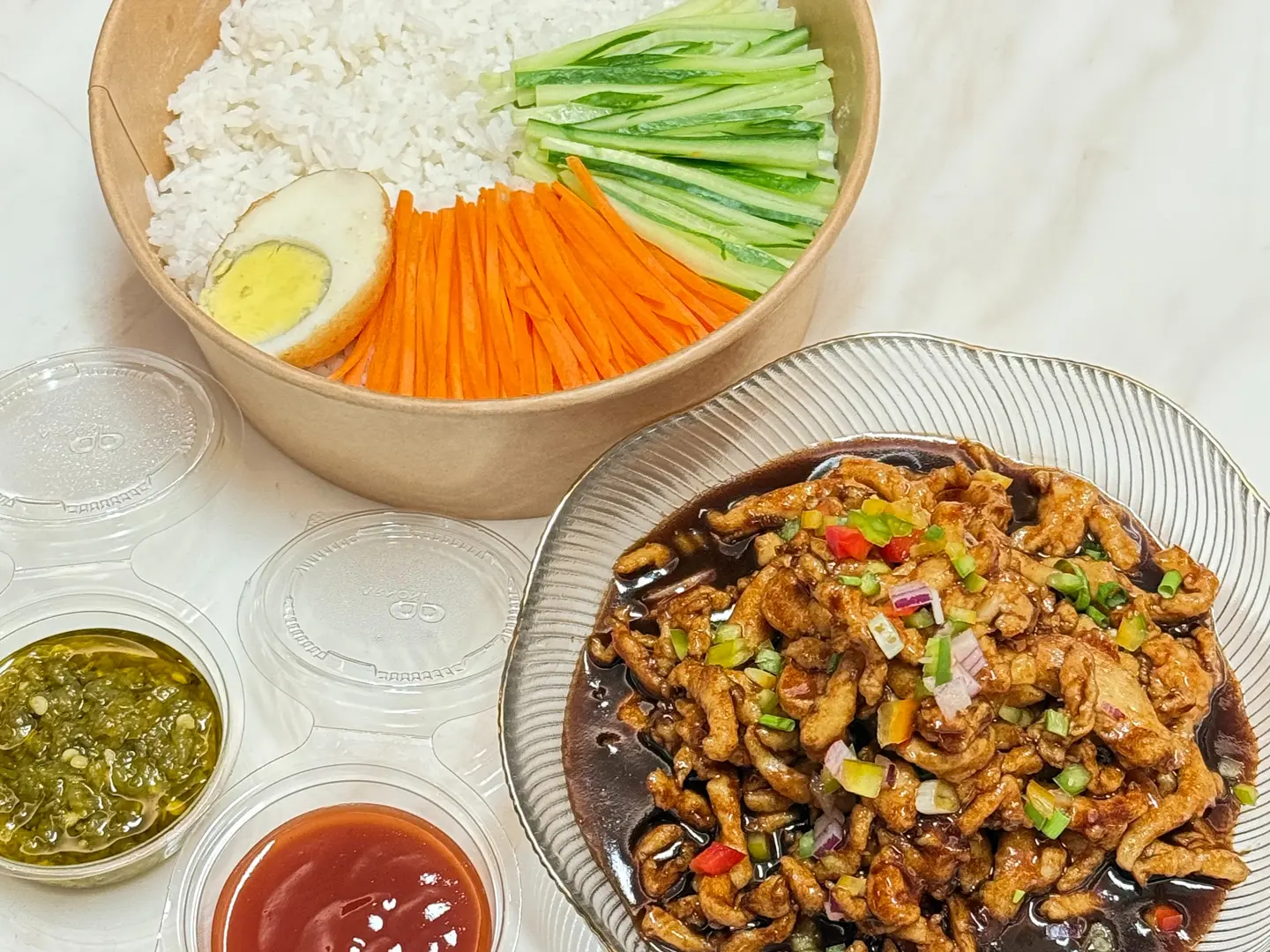 Beijing Sauce Shredded Chicken