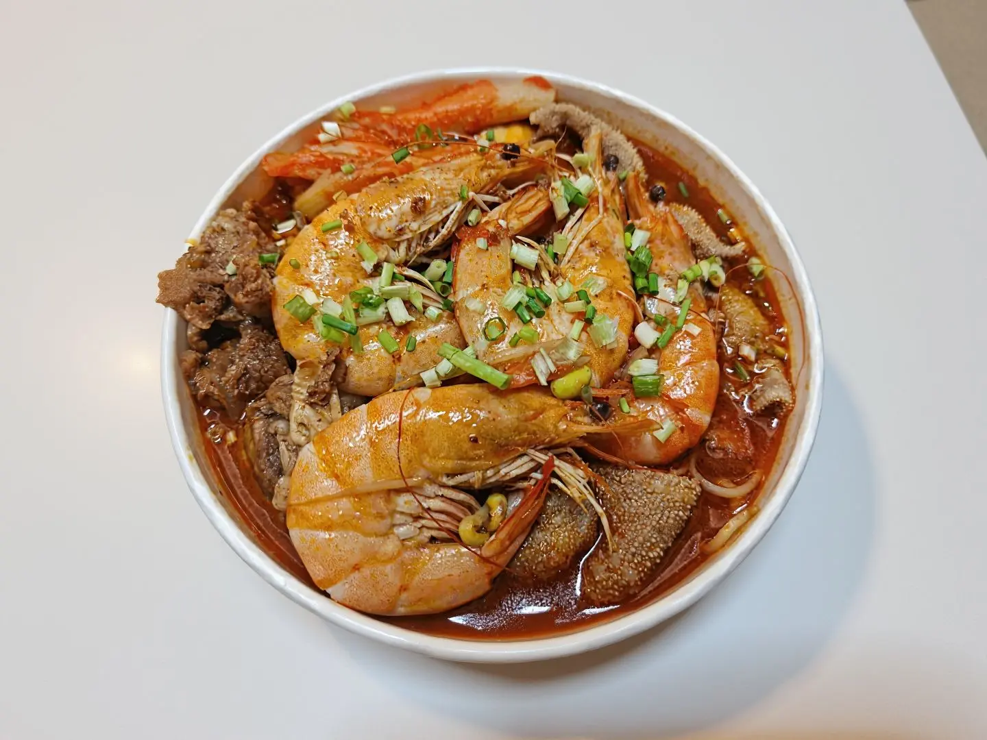 Spicy Beef And Seafood