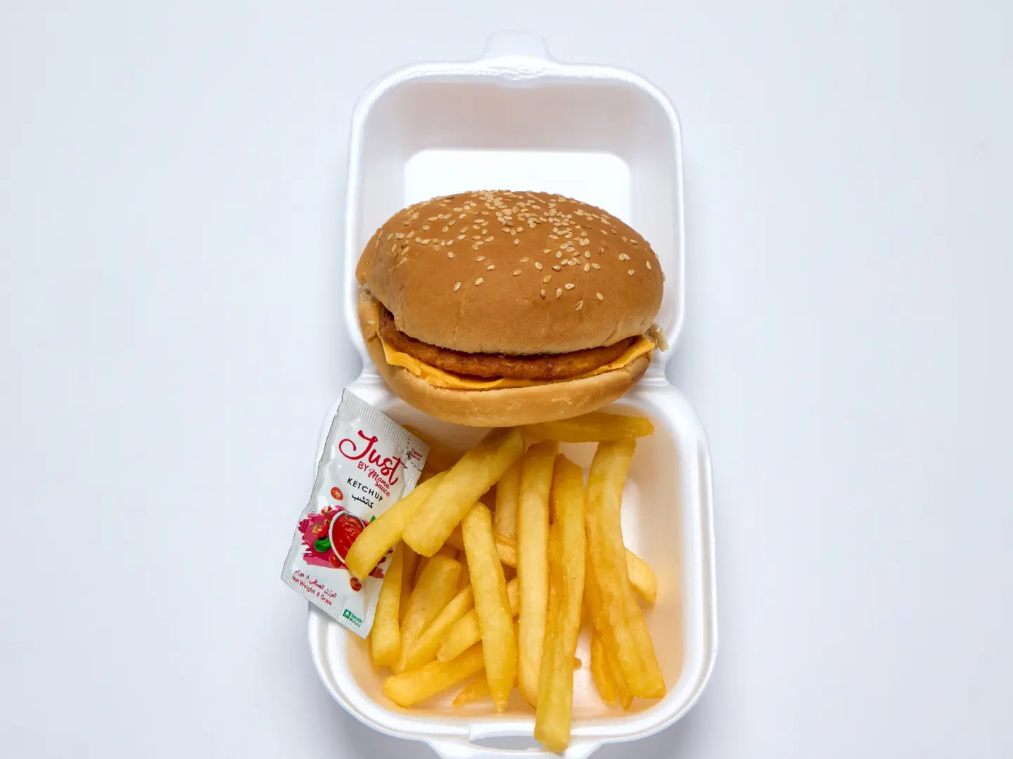 همبرجر دجاج بالجبن