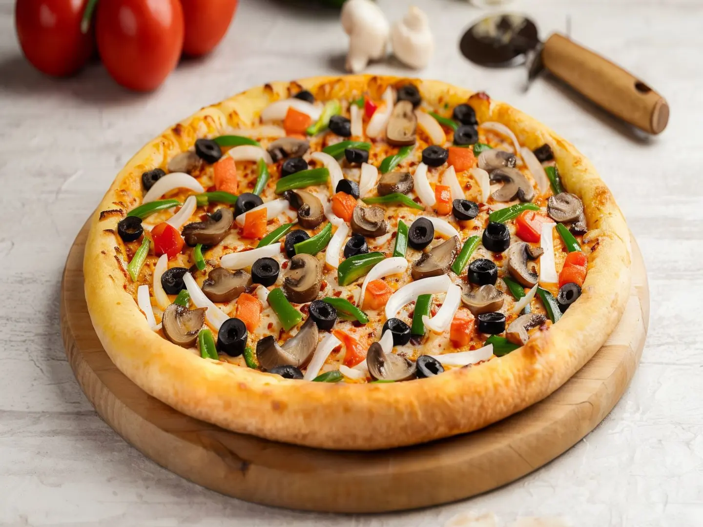 Large Vegetable Pizza