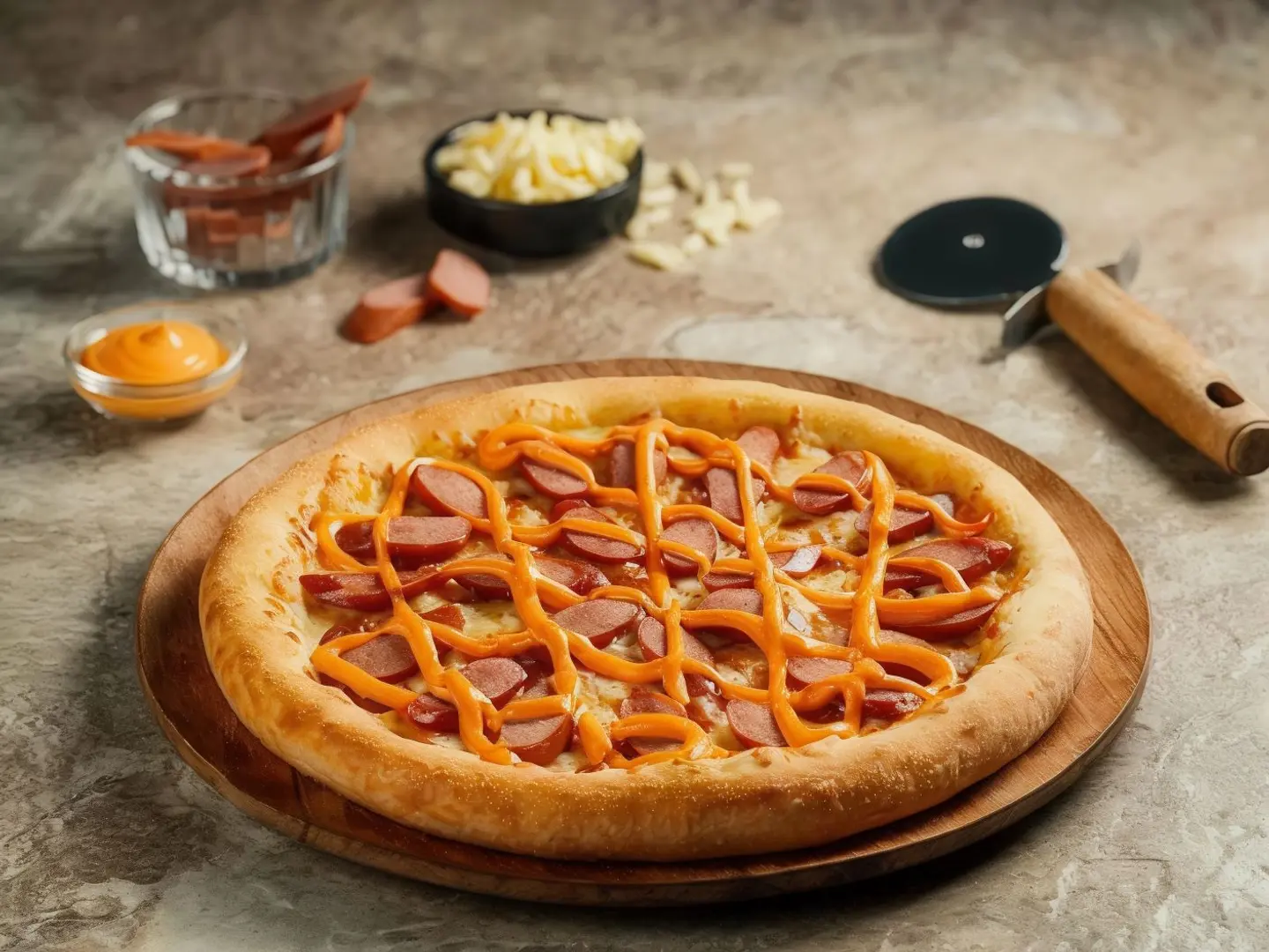 Large Sausage Pizza