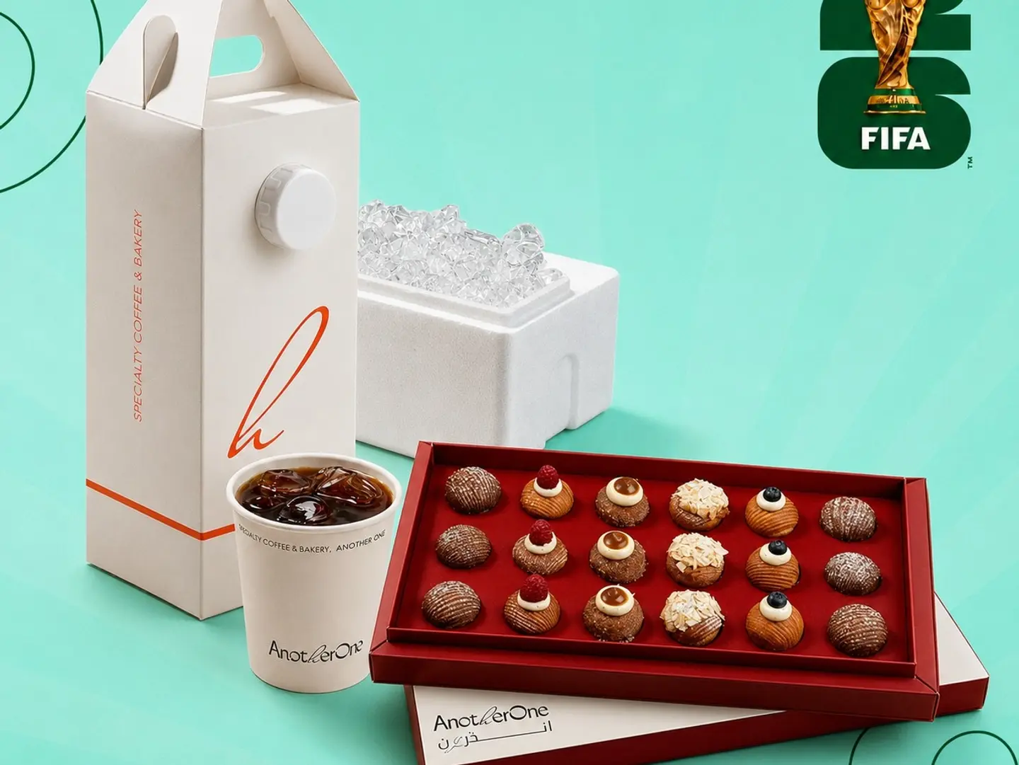 Mixed Mini Danish Box With Coffee Of The Day (World Cups Offer)