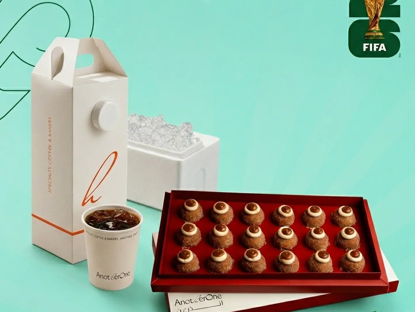 Mini Cinnamon Box With Coffee Of The Day (World Cups Offer)