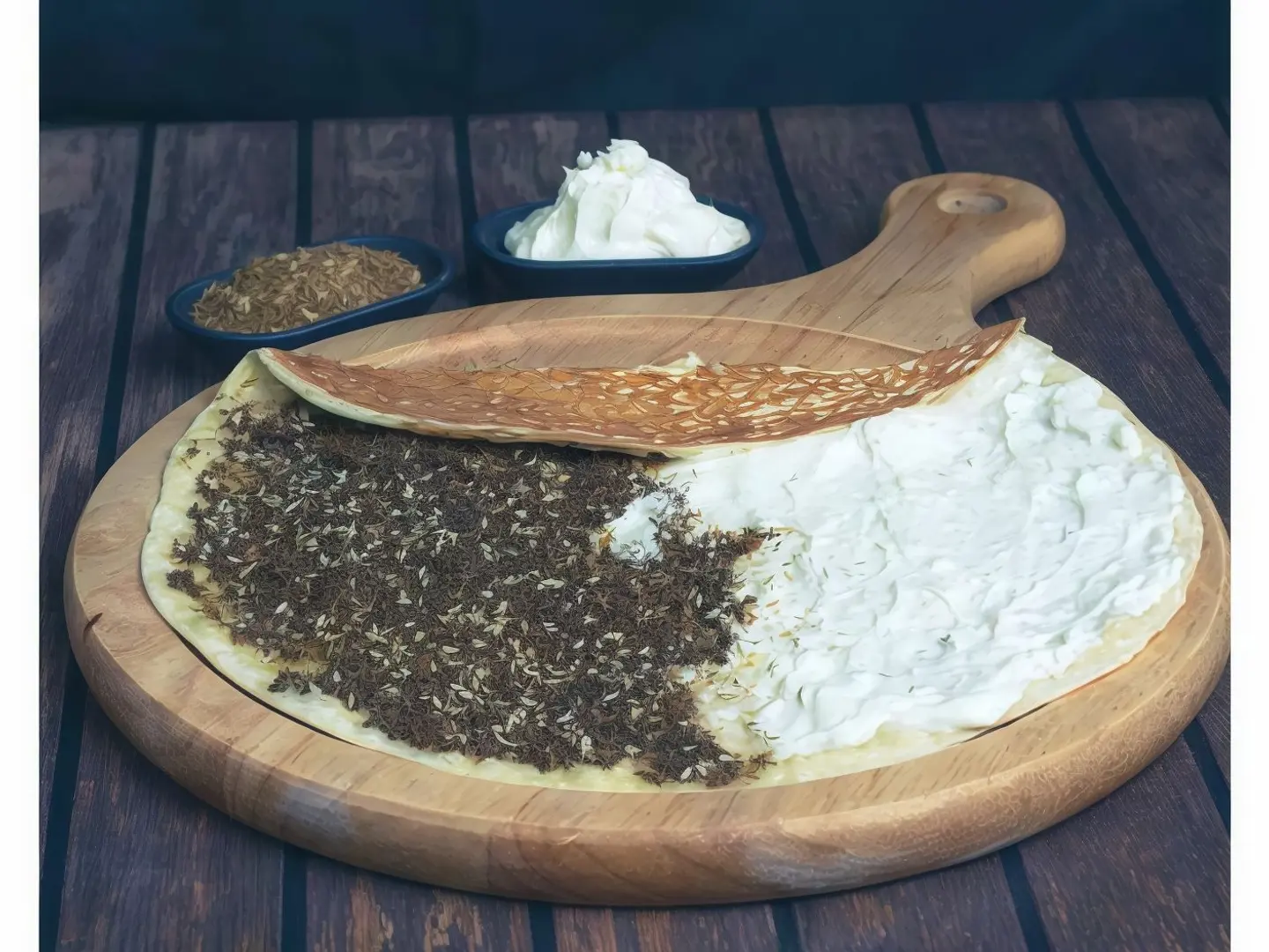 لبنة وزعتر