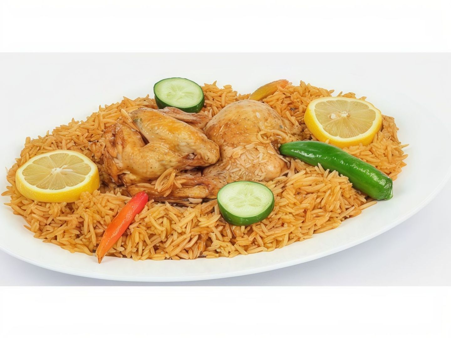 حبة دجاج مضغوط مع الأرز