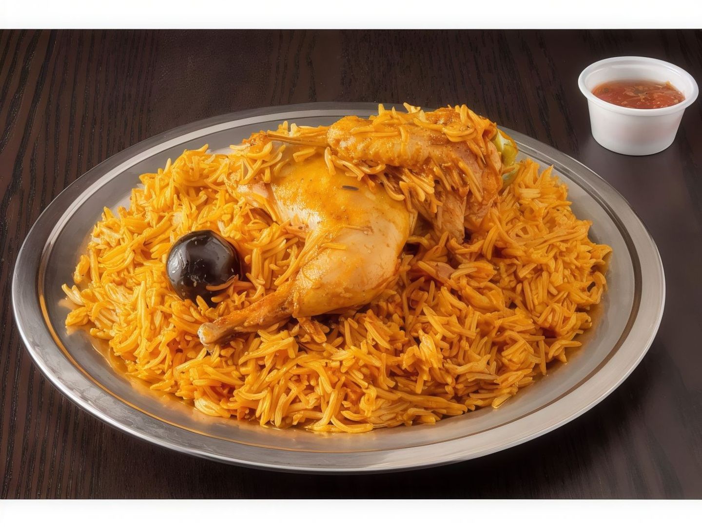 نص حبة دجاج مضغوط