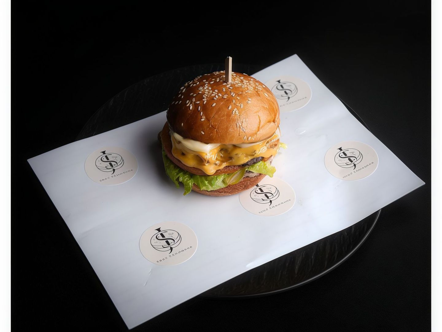 Double Cheese Beef Burger