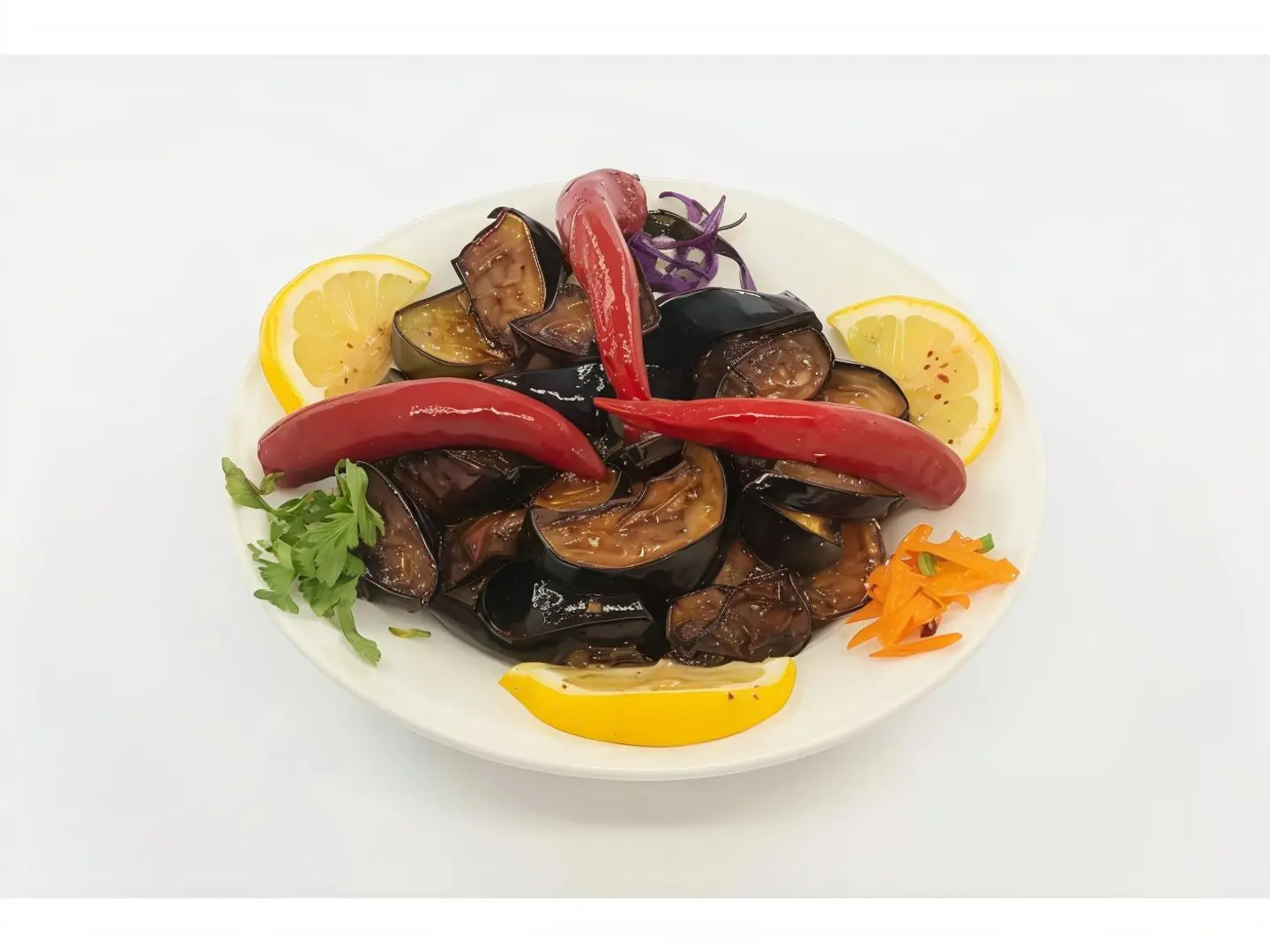 علبة باذنجان بالشطة