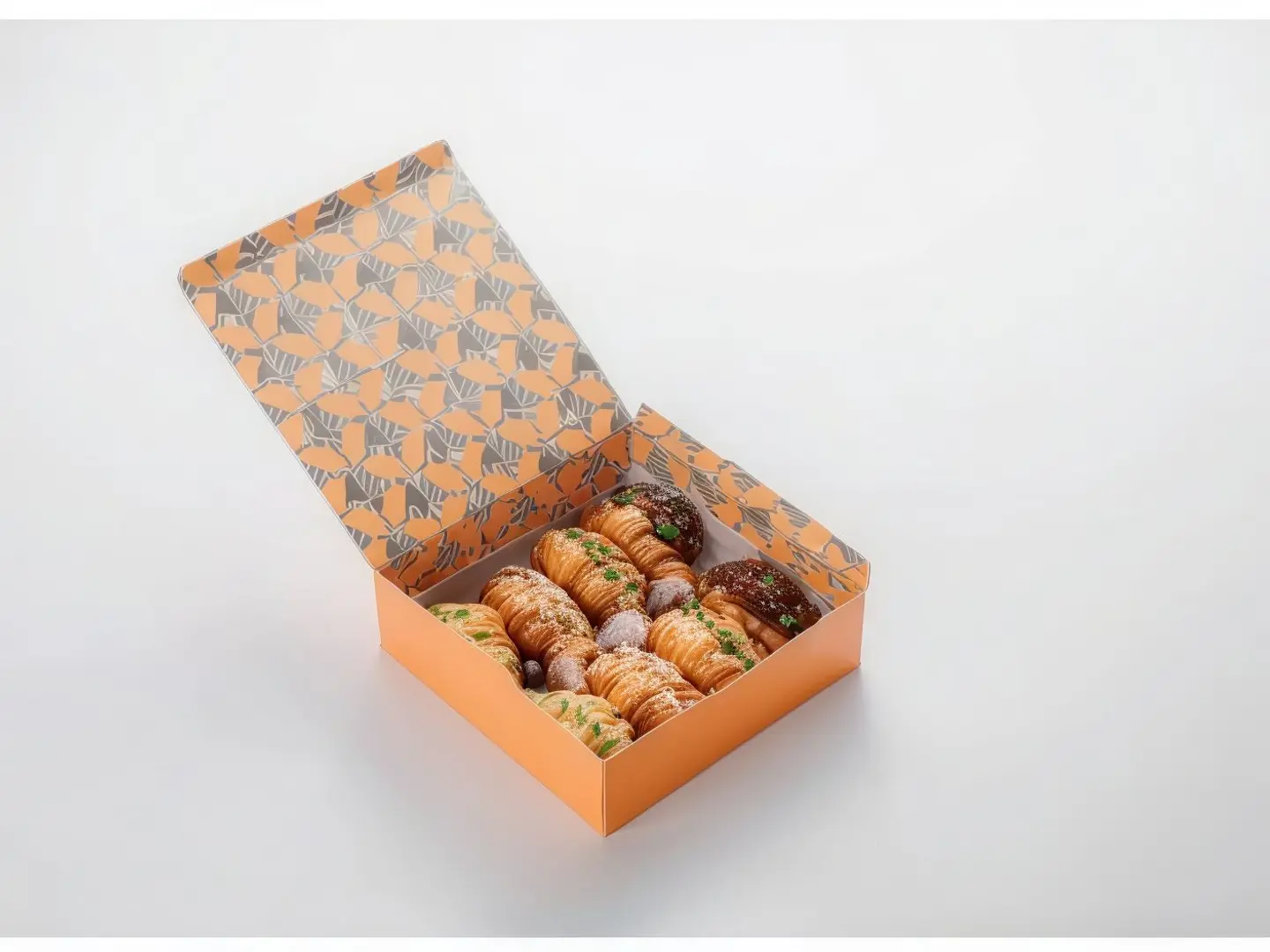 8 Piece Mini Assorted Croissant Box