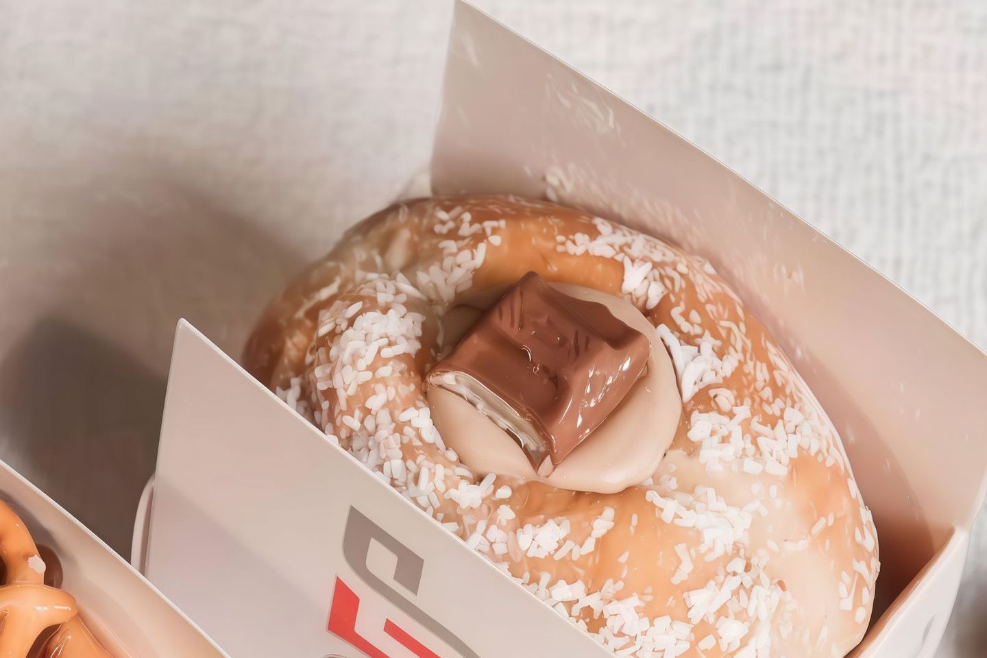 Donut Stuffed With Kinder