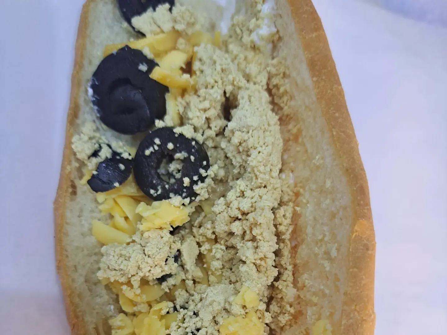 Cheese With Olives And Halva