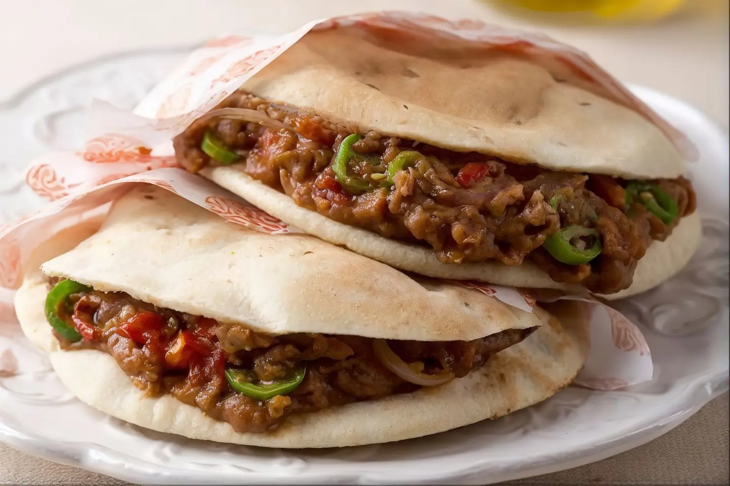 ساندوتش طعميه و فول مصلح