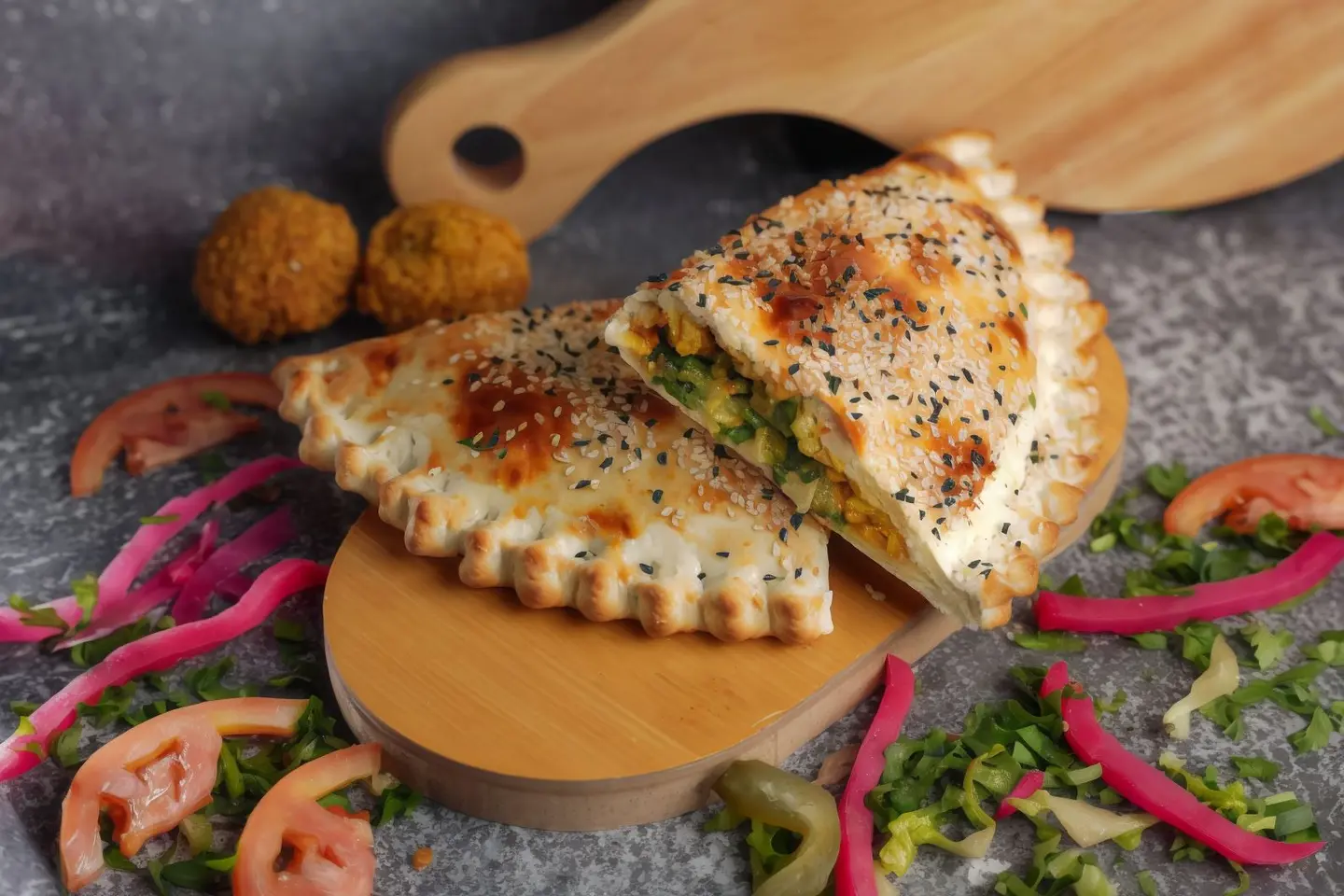 Regular Falafel Pie