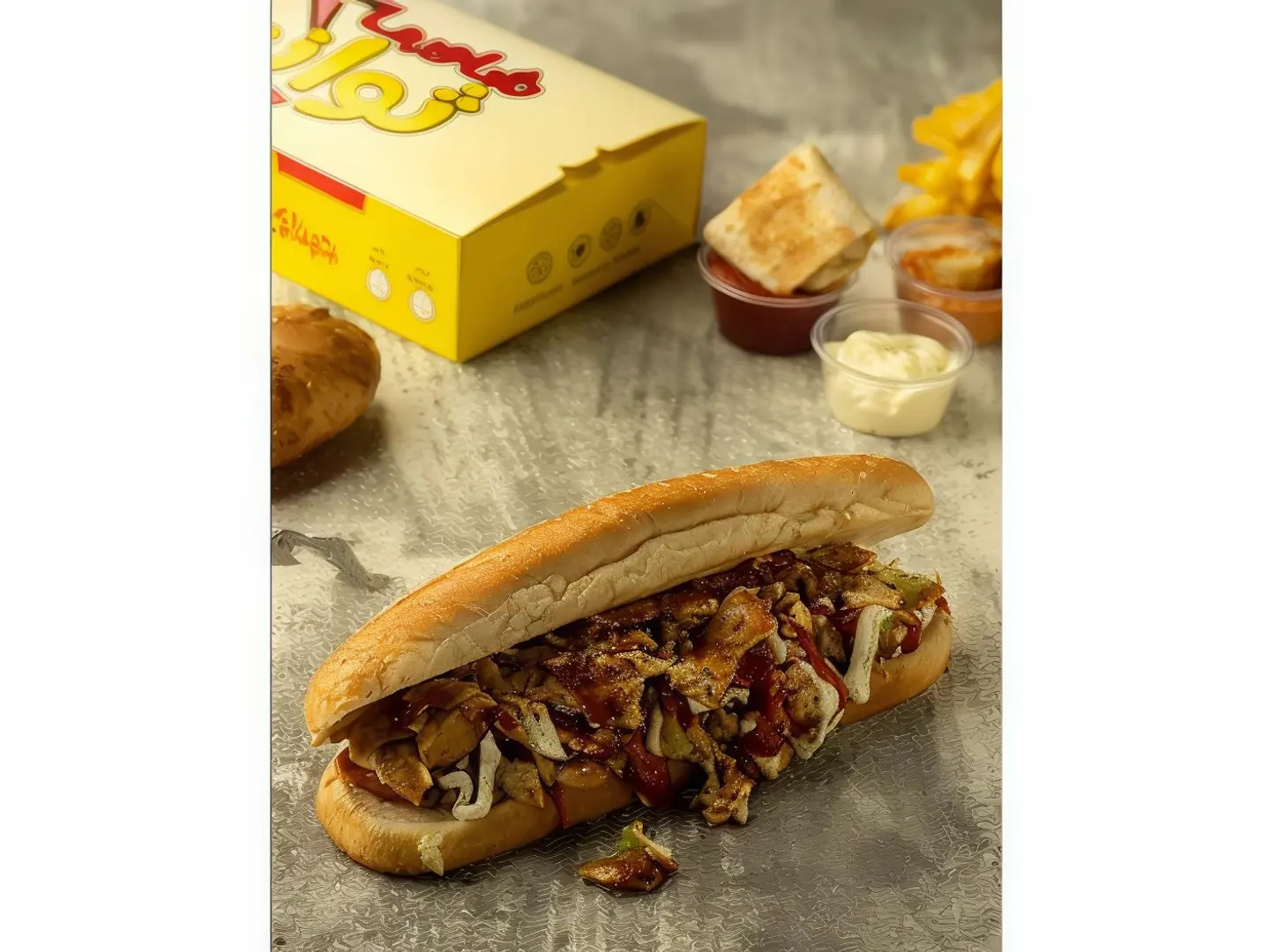 Meat Samoli Shurtya Shawarma