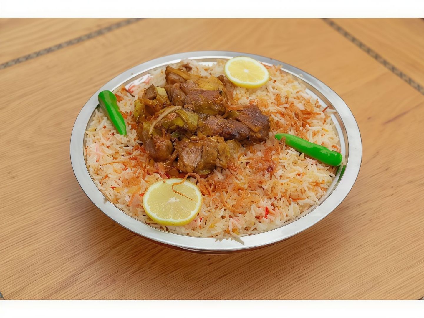 نفر لحم مع رز