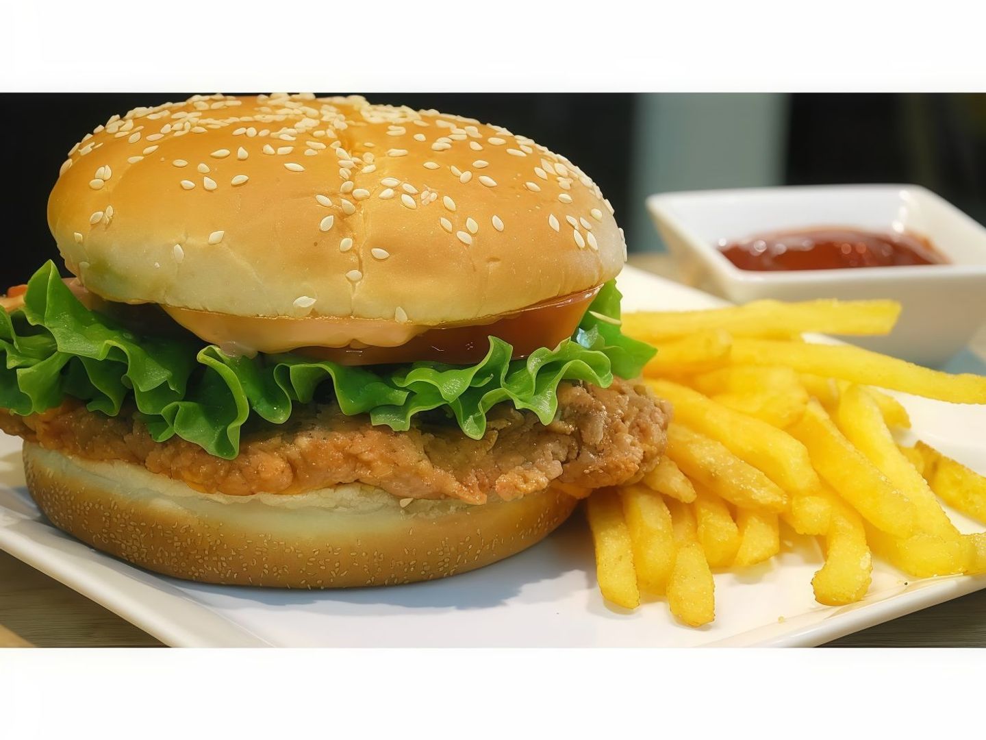 Zinger Burger Meal Double